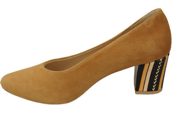 Women's footwear Women's pumps Suede leather 158 Z ElitaBut
