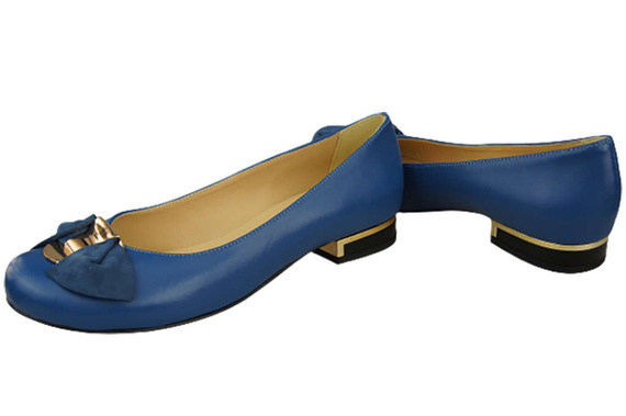 Women's Ballerinas Shoes Natural Leather 894 ElitaBut