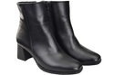 Women's Black Winter Ankle Boots Genuine Leather 214 From ElitaBut