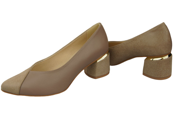 Women's shoes Pumps Natural leather 191 ElitaBut