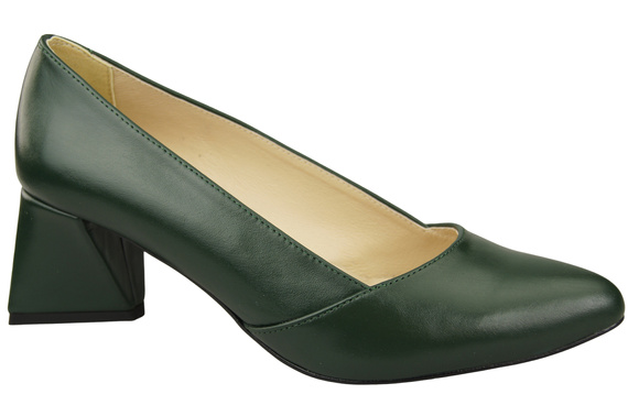 Women’s  Pumps Genuine Leather Pointed Toe Heel ElitaBut 221