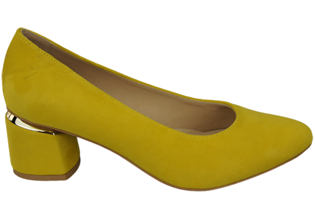 Women's footwear Women's pumps Suede leather 143 ElitaBut