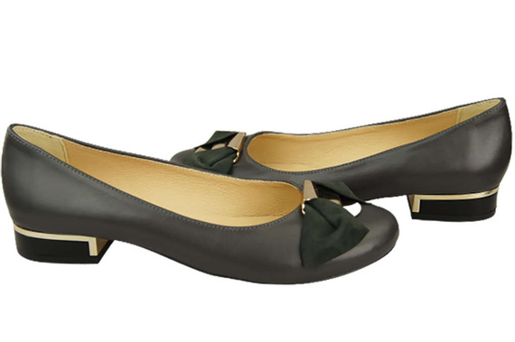 Women's Ballerinas Shoes Natural Leather 894 ElitaBut