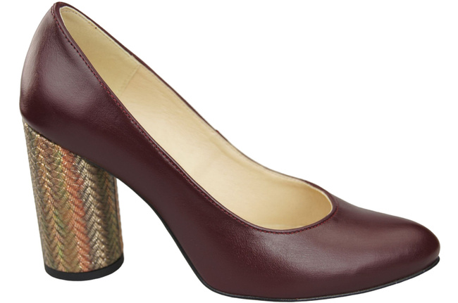 Women's shoes Pumps Natural leather 194 ElitaBut