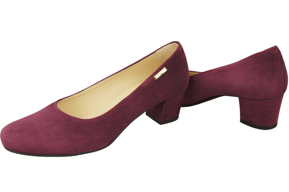 Comfortable Women's Shoes Pumps Natural Suede Leather 172 Z ElitaBut