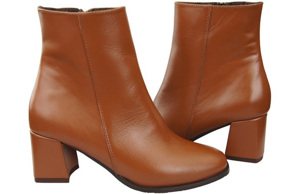 Women's Black Winter Ankle Boots Genuine Leather 214 From ElitaBut