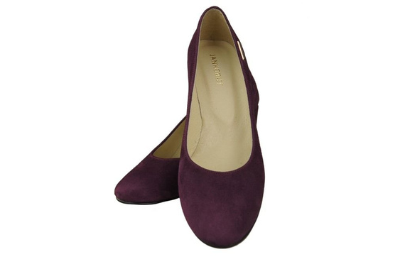 Women's Shoes Pumps Natural Leather Suede 125 ElitaBut