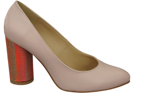 Women's shoes Pumps Natural leather 194 ElitaBut