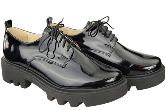 Women's shoes Lace-up leather Natural 180 ElitaBut