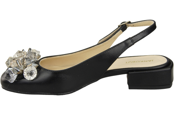 Women's Shoes Sandals with Crystals Natural Leather 215 ElitaBut