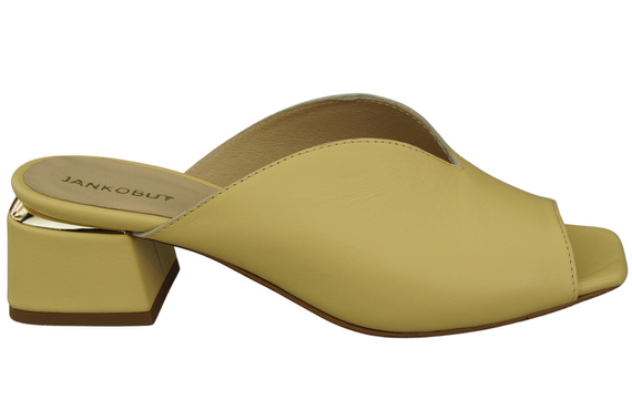 Women's Shoes High-Heeled Flip-Flops Natural Leather 210 ElitaBut