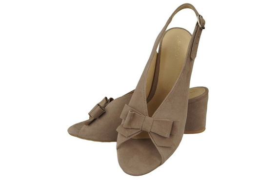 Shoes for women Sandals natural leather Suede 148 ElitaBut