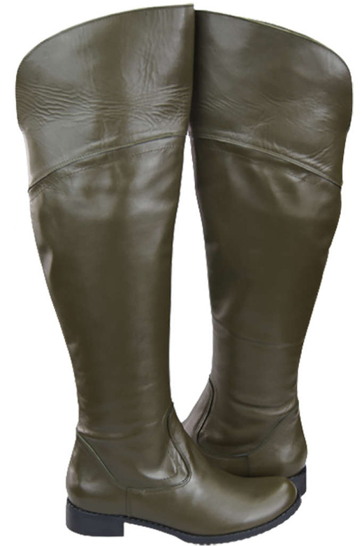 Shoes Boots Women Boots Over-the-knee boots Over-the-knee natural leather 638 ElitaBut