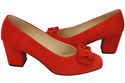 Women's shoes Pumps Natural leather suede 163 ElitaBut