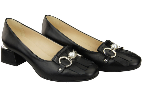 Women's shoes Pumps Natural leather 195 ElitaBut