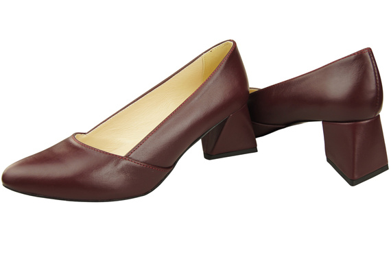 Women’s Pumps Genuine Leather Pointed Toe Heel ElitaBut 221