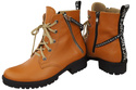 Footwear Boots Women's boots with the inscription NICE Natural Leather 173 Z ElitaBut