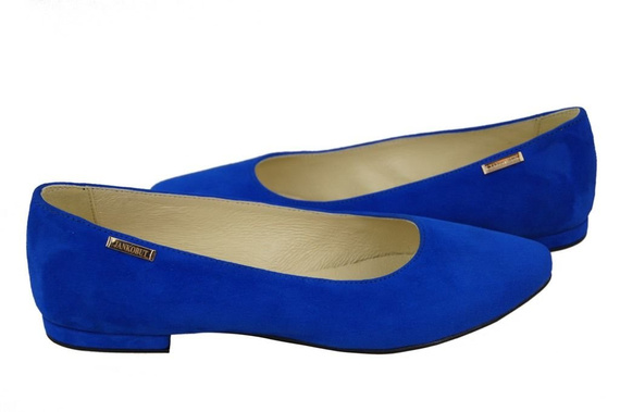 Women's shoes Ballerinas natural leather Suede 131 ElitaBut