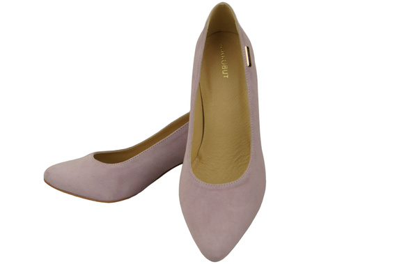 Women's Shoes Pumps Natural Leather Suede 106 ElitaBut