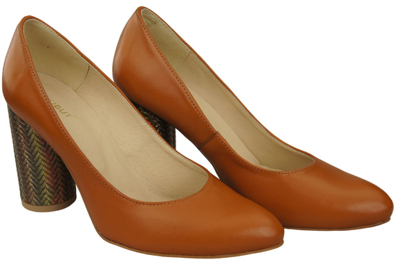 Women's shoes Pumps Natural leather 194 ElitaBut