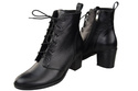 Shoes Boots for women Lace-up Winter natural leather 188 Z ElitaBut
