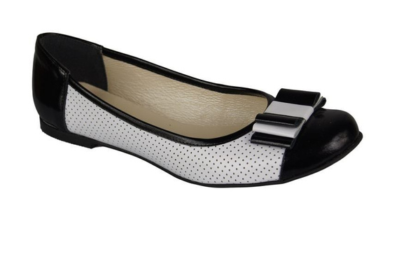Women's Shoes Ballerinas Openwork Natural Leather 718 ElitaBut