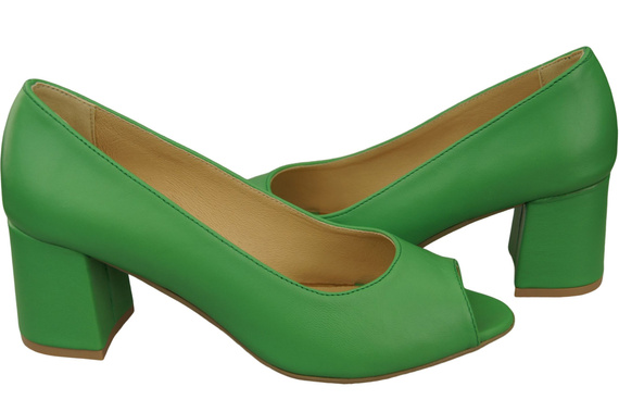 Women's Shoes PEEP TOE Natural leather 192 ElitaBut