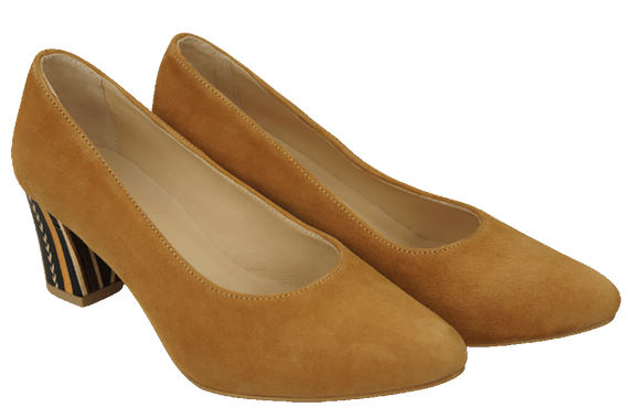 Women's footwear Women's pumps Suede leather 158 Z ElitaBut