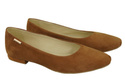 Women's shoes Ballerinas natural leather Suede 131 ElitaBut