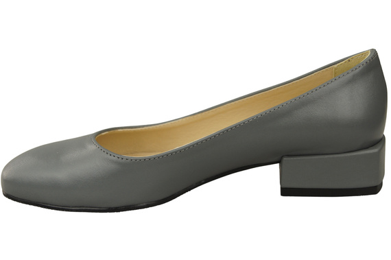 Comfortable Women's Shoes Flat Pumps, Natural Leather 204 ElitaBut