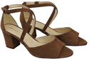 Women's shoes Sandals natural leather Suede 111 ElitaBut