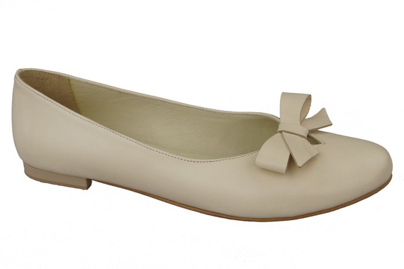 Shoes Ballerinas Women's natural leather 998 ElitaBut