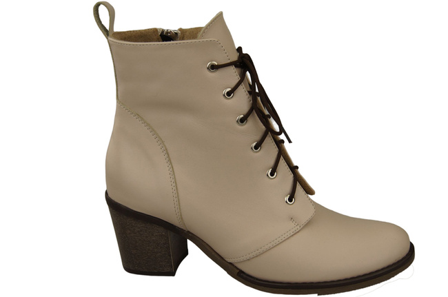 Shoes Boots for women Lace-up Winter natural leather 188 Z ElitaBut