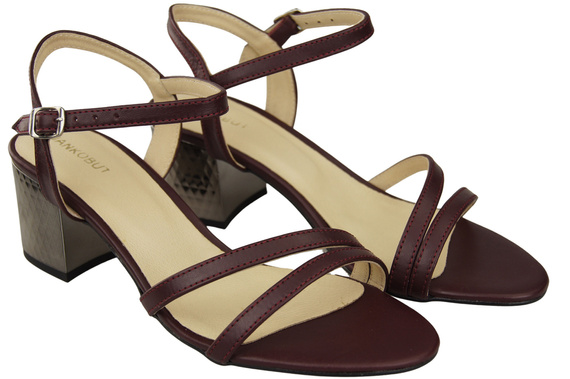 Women's Shoes Sandals Natural Leather 197 ElitaBut