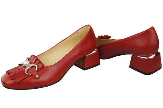 Women's shoes Pumps Natural leather 195 ElitaBut