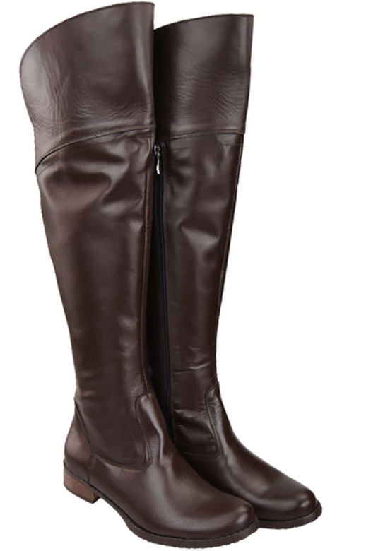 Shoes Boots Women Boots Over-the-knee boots Over-the-knee natural leather 638 ElitaBut