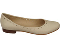 Women's Shoes Comfortable Ballerinas Natural Leather 162 ElitaBut