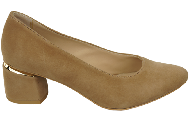 Women's footwear Women's pumps Suede leather 143 ElitaBut