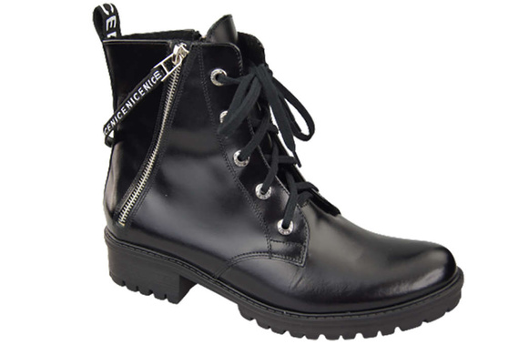 Footwear Boots Women's boots with the inscription NICE Natural Leather 173 Z ElitaBut