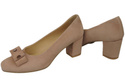 Women's shoes Pumps Natural leather suede 163 ElitaBut