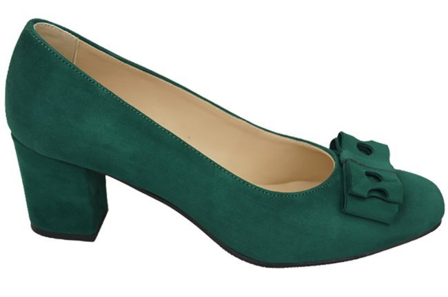 Women's shoes Pumps Natural leather suede 163 ElitaBut