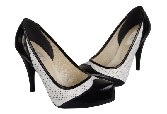 Women's shoes Pumps natural leather 770 ElitaBut