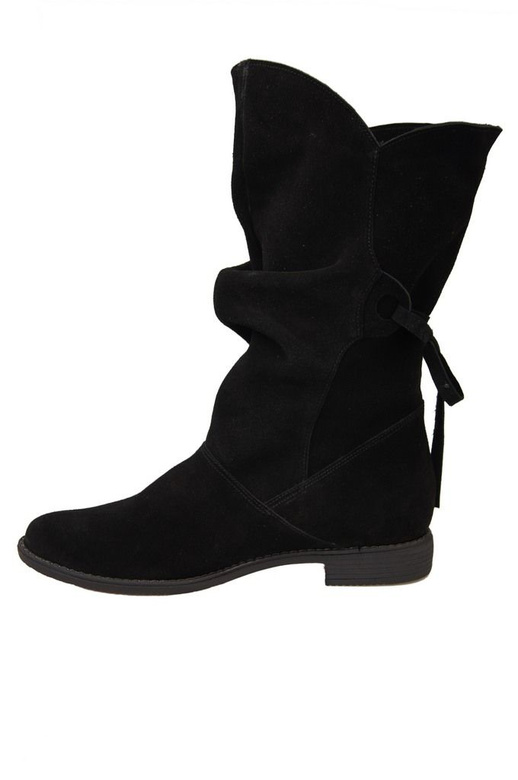 Shoes Women's boots Winter natural leather velor 999 Z ElitaBut