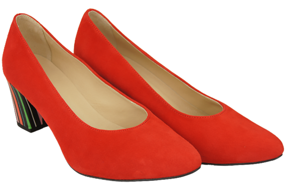 Women's footwear Women's pumps Suede leather 158 Z ElitaBut