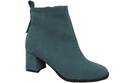 Women’s ankle boots in genuine suede leather, stable block heel, with zipper – 224 ElitaBut