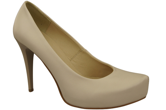 Women's shoes Pumps High heels natural leather 205 ElitaBut