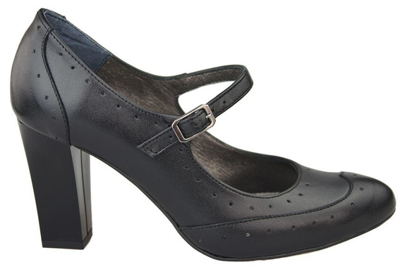 Women's shoes Pumps natural leather 958 ElitaBut