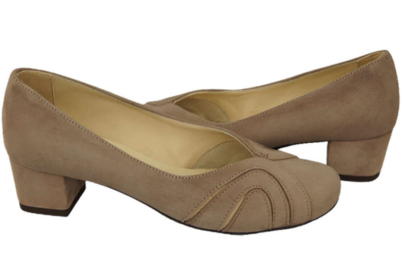 Women's shoes Suede leather pumps 786 Z ElitaBut