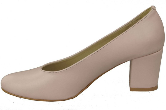 Women's Shoes Pumps Natural Grain Leather 125 ElitaBut