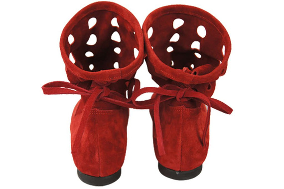 Shoes Boots Women's natural leather velor 160 ElitaBut